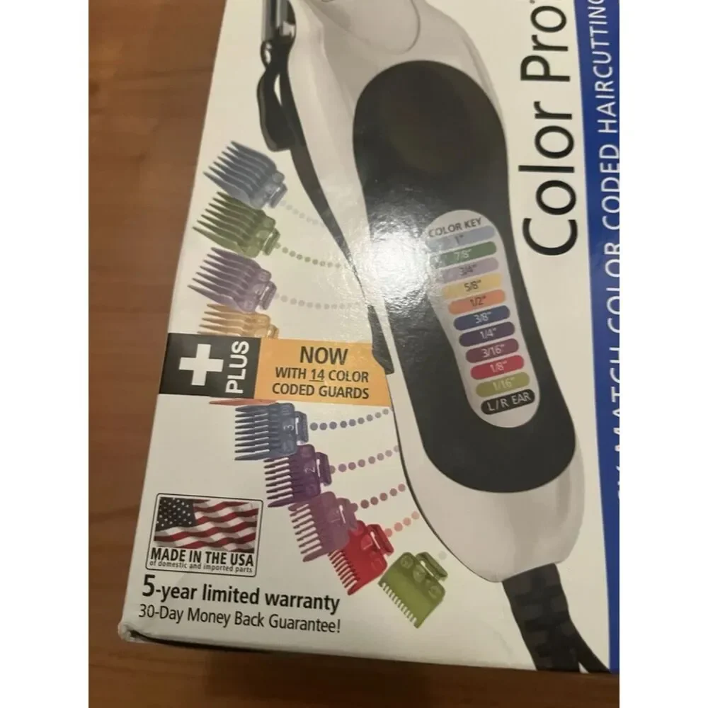 Wahl Clipper Color Pro Complete Haircutting Kit with Easy Color Coded Guides